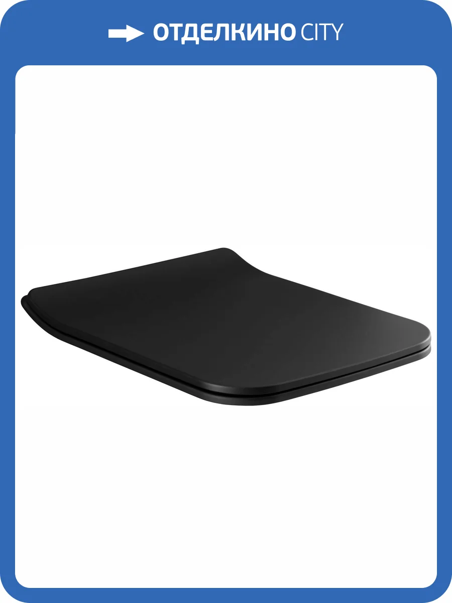 Крышка-сиденье Allen Brau Liberty 4.33008.31 черный матовый фото 6