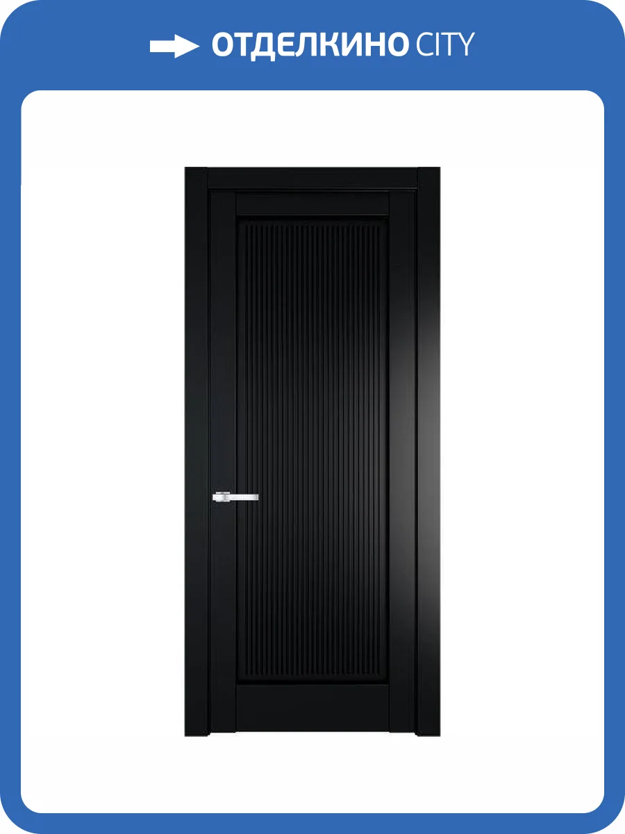 Межкомнатная дверь Profil Doors 2.1.1 PM полотно Блэк 600x2000 фото 2