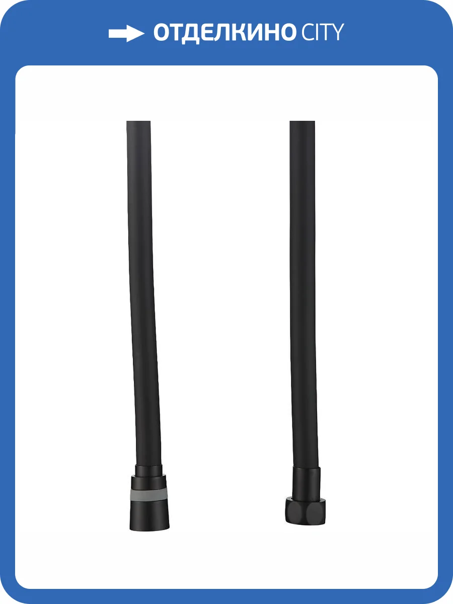 Душевой шланг Raglo R403.15.06 черный, 1.5 м фото 2