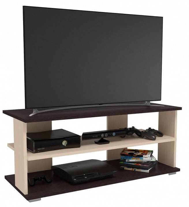 Тумба под ТВ МФ Jazz ТВ 1ВМ ТВ-1ВМ Венге Дуб молочный