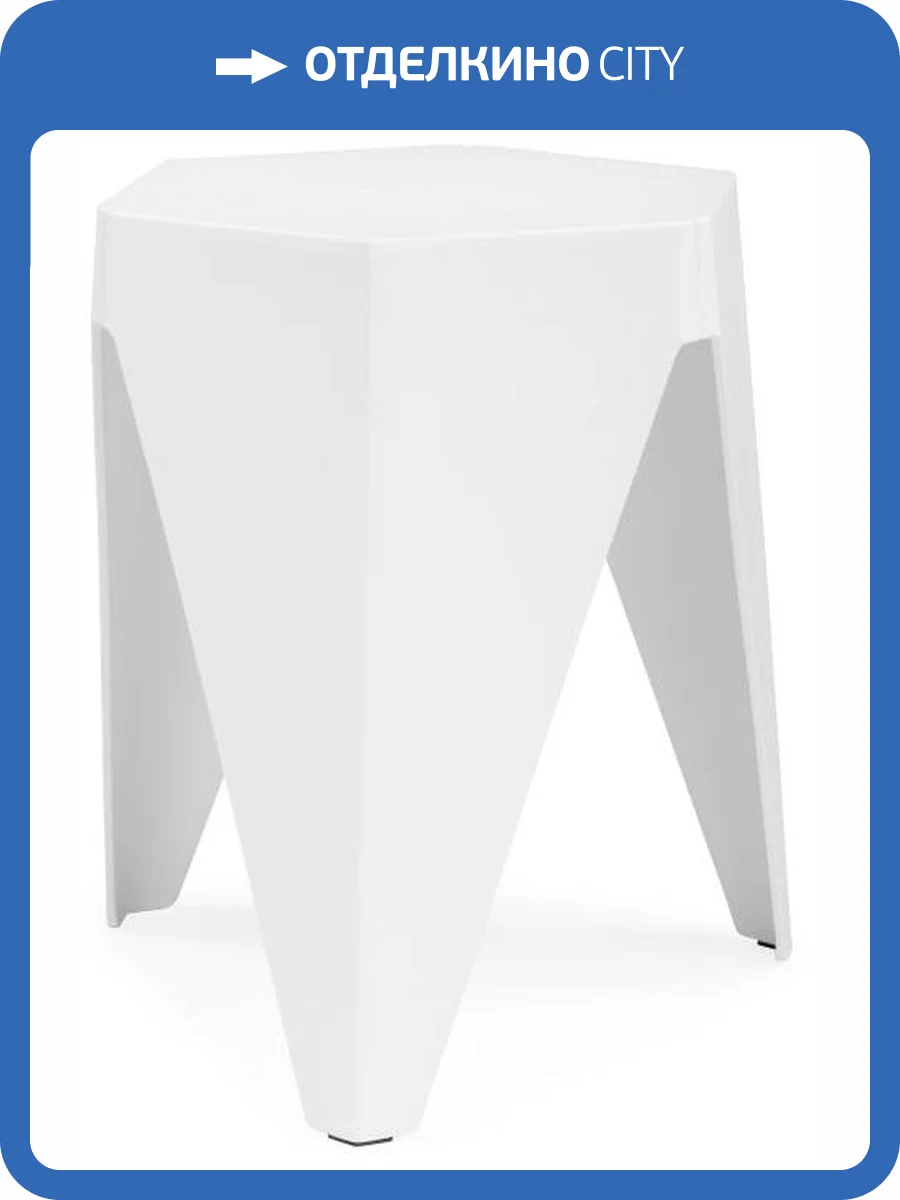 Табурет Woodville Korner 15690 white фото 14