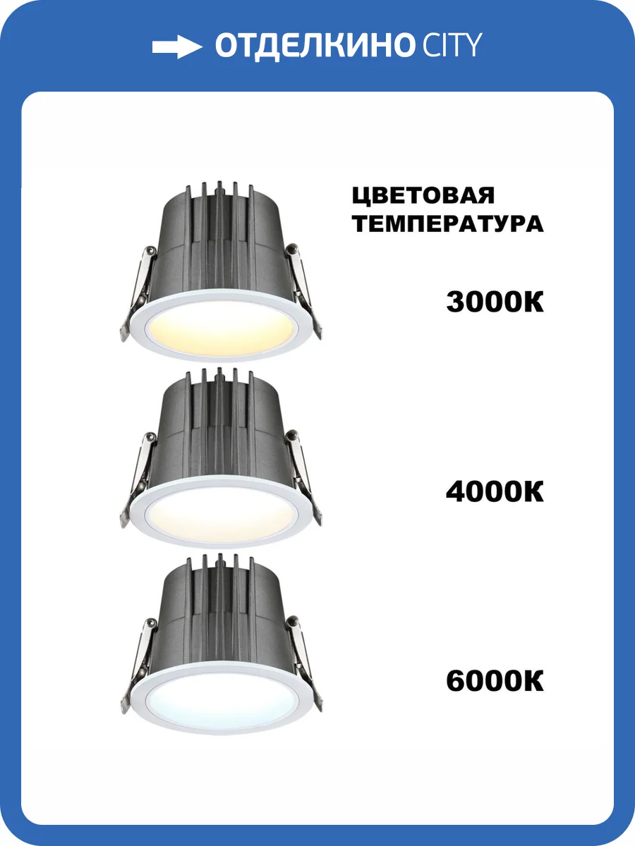 Встраиваемый светильник Novotech Spot Lang 359428 фото 7