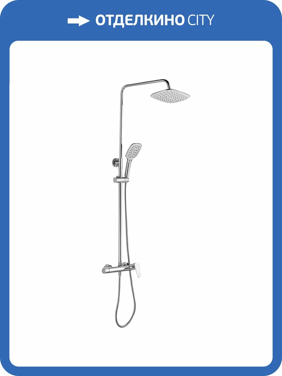 Душевая стойка Osgard Grunan 10150 хром фото 3