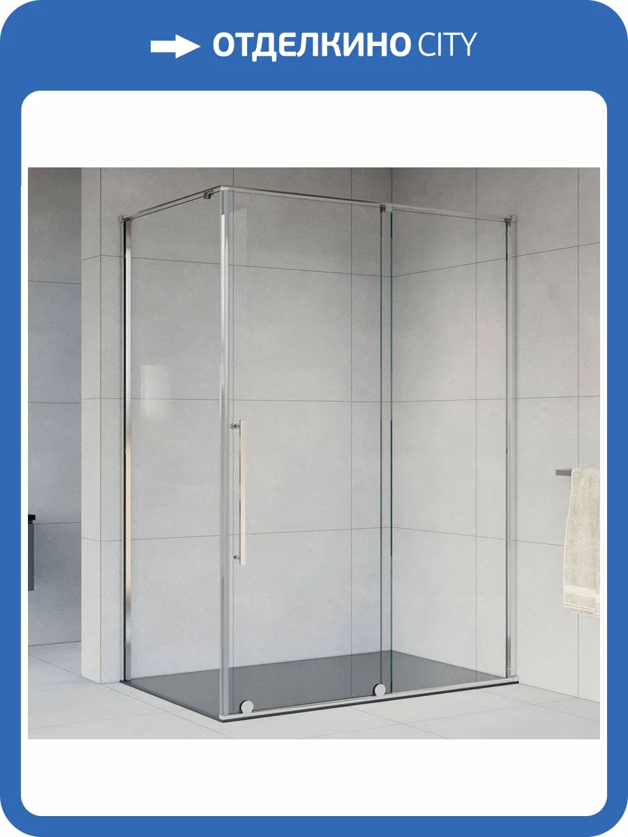 Душевой уголок Vincea Arno VSR-1A9012CL 120х90 см, профиль хром фото 9