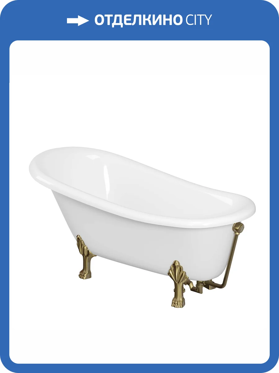 Ванна из искусственного камня Creto Corsica 24-1114 170x80 фото 6