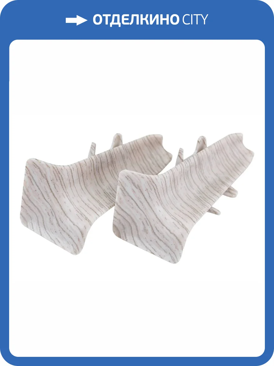 Внутренний угол Ideal Деконика Ясень Серый 55 мм фото 2