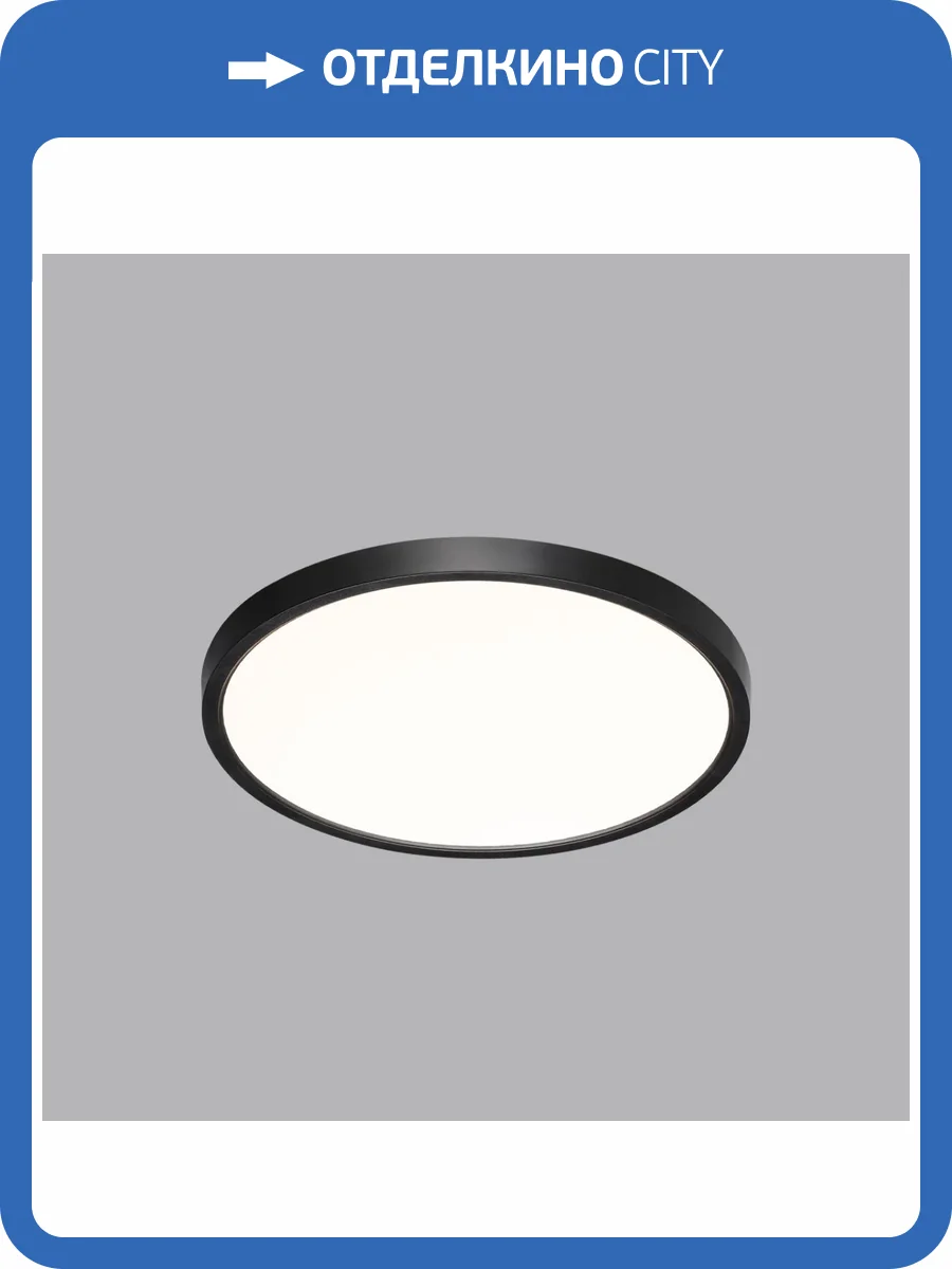 Настенно-потолочный светильник Sonex Alfa Black 7660/24L фото 12