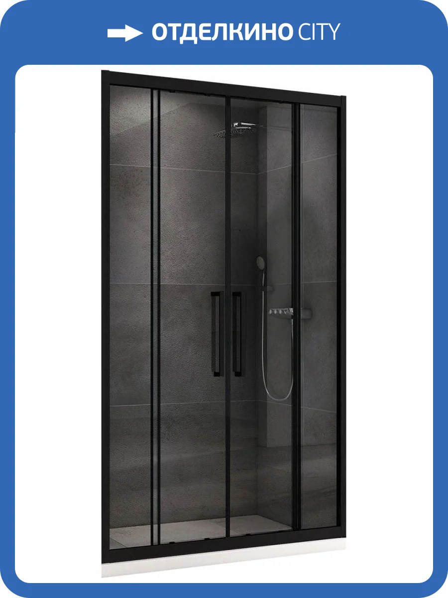 Дверь в нишу Abber Schwarzer Diamant AG33150BH фото 6