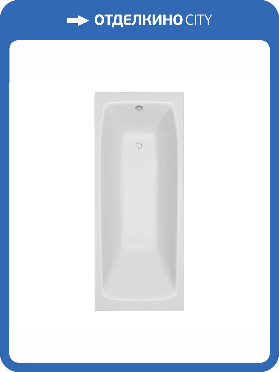 Чугунная ванна Creto Edge 150x70 с ножками фото 8