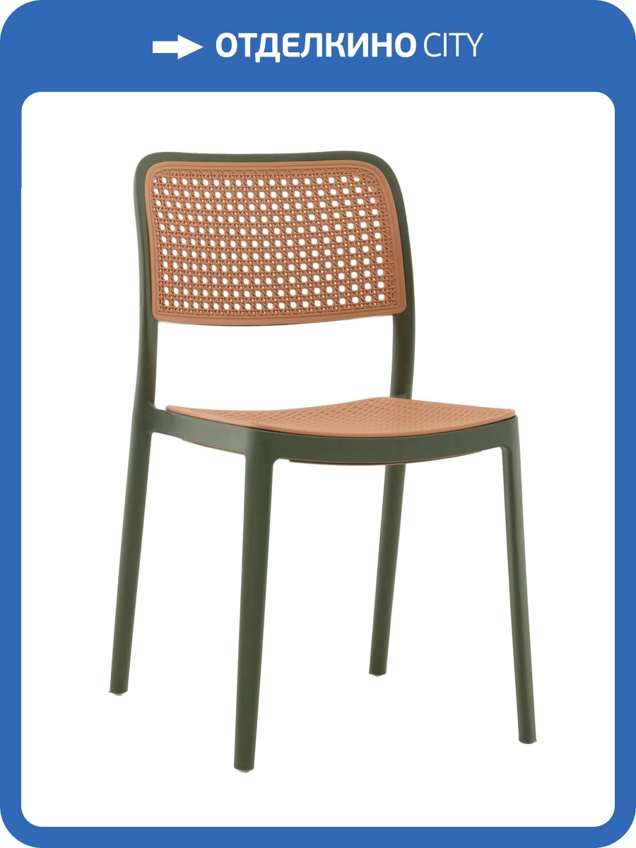 Стул Stool Group Yona PP-296 green 36023 зеленый, пластиковый фото 12