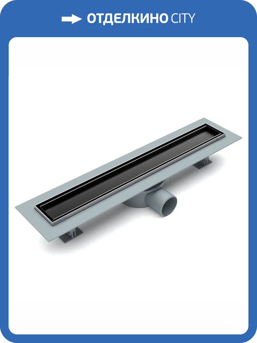 Душевой лоток Esbano Eco ESTRECOTILE50MB 50 черный фото 2