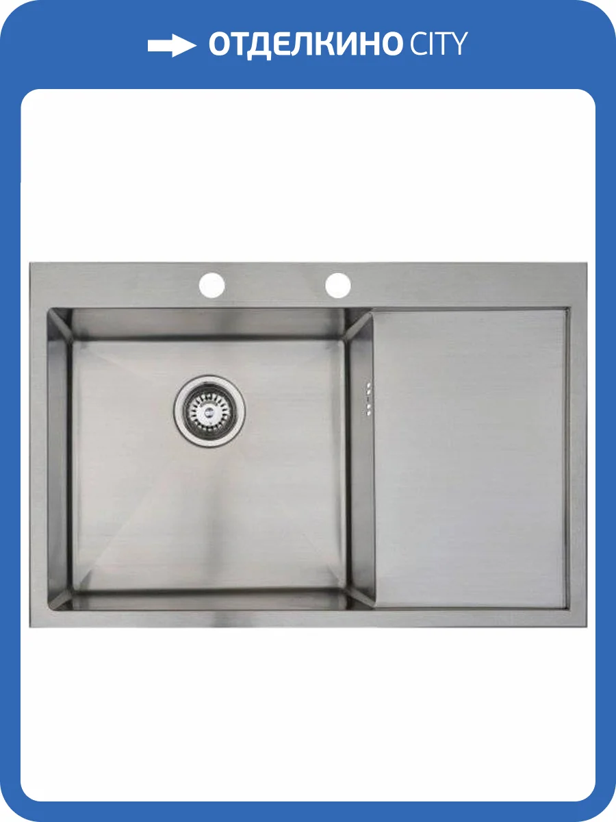 Мойка кухонная Seaman Eco Marino SMB-7851RS с клапан-автоматом фото 3