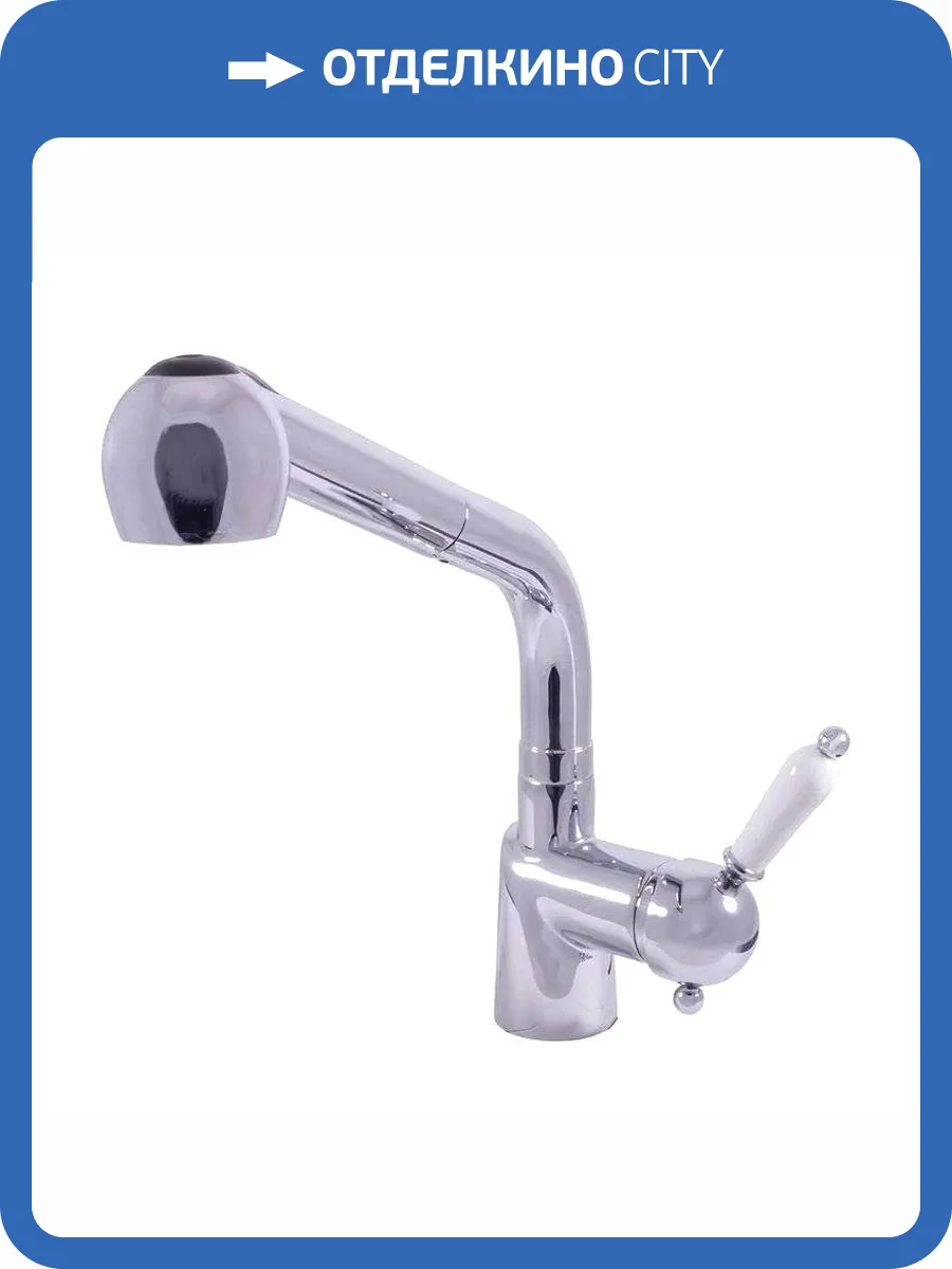 Смеситель для кухни Rav Slezak Labe L511.5 с гигиеническим душем фото 3