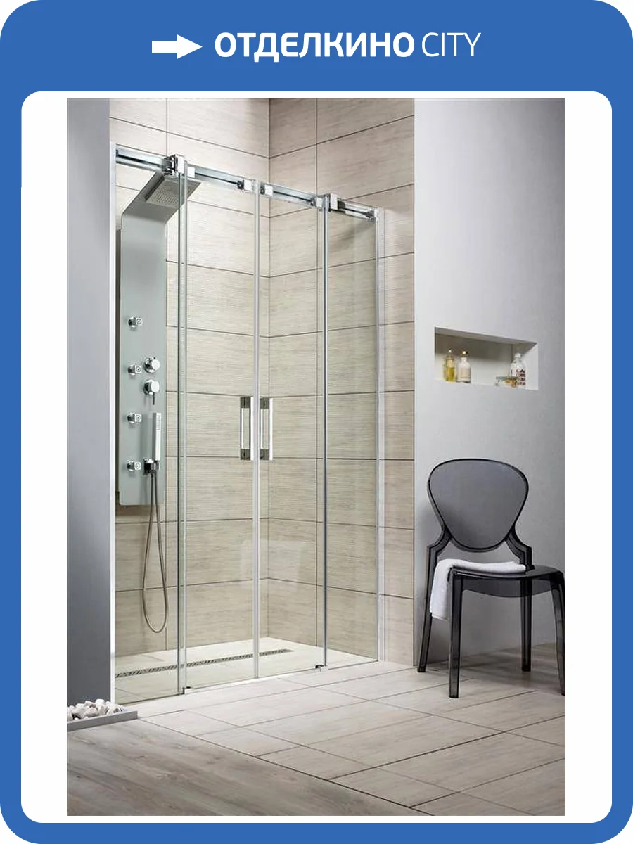 Душевая дверь Radaway Espera DWD 180 380280-01 Хром, Прозрачное 180x200 фото 2