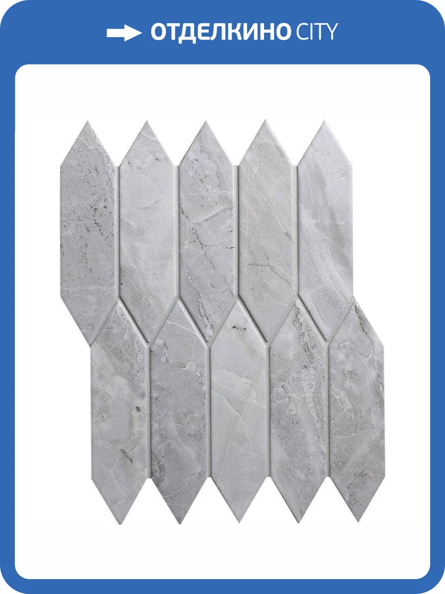 Мозаика Bonaparte Level Light (4.8x19.5) 25.5x31.3 фото 2