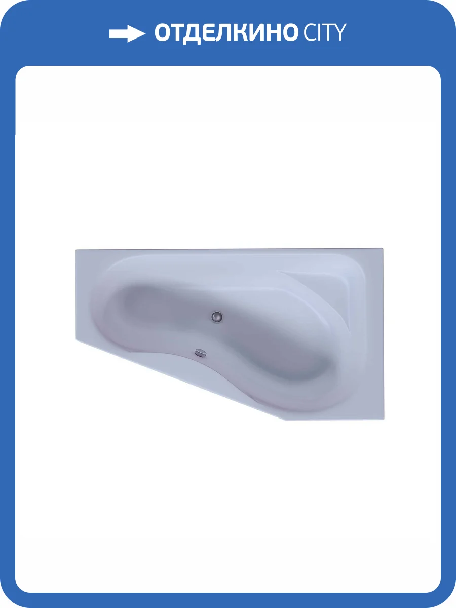 Акриловая ванна Aquatek Медея MED180-0000038 170x95 правая, с вклеенным каркасом фото 7