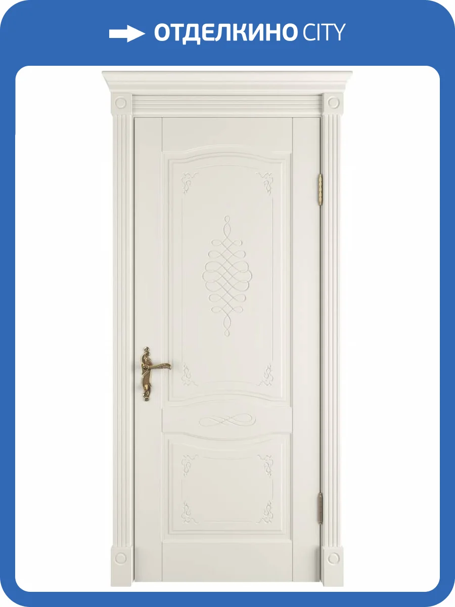 Межкомнатная дверь Владимирская Фабрика Дверей Vesta Ivory 600x2000 фото 2
