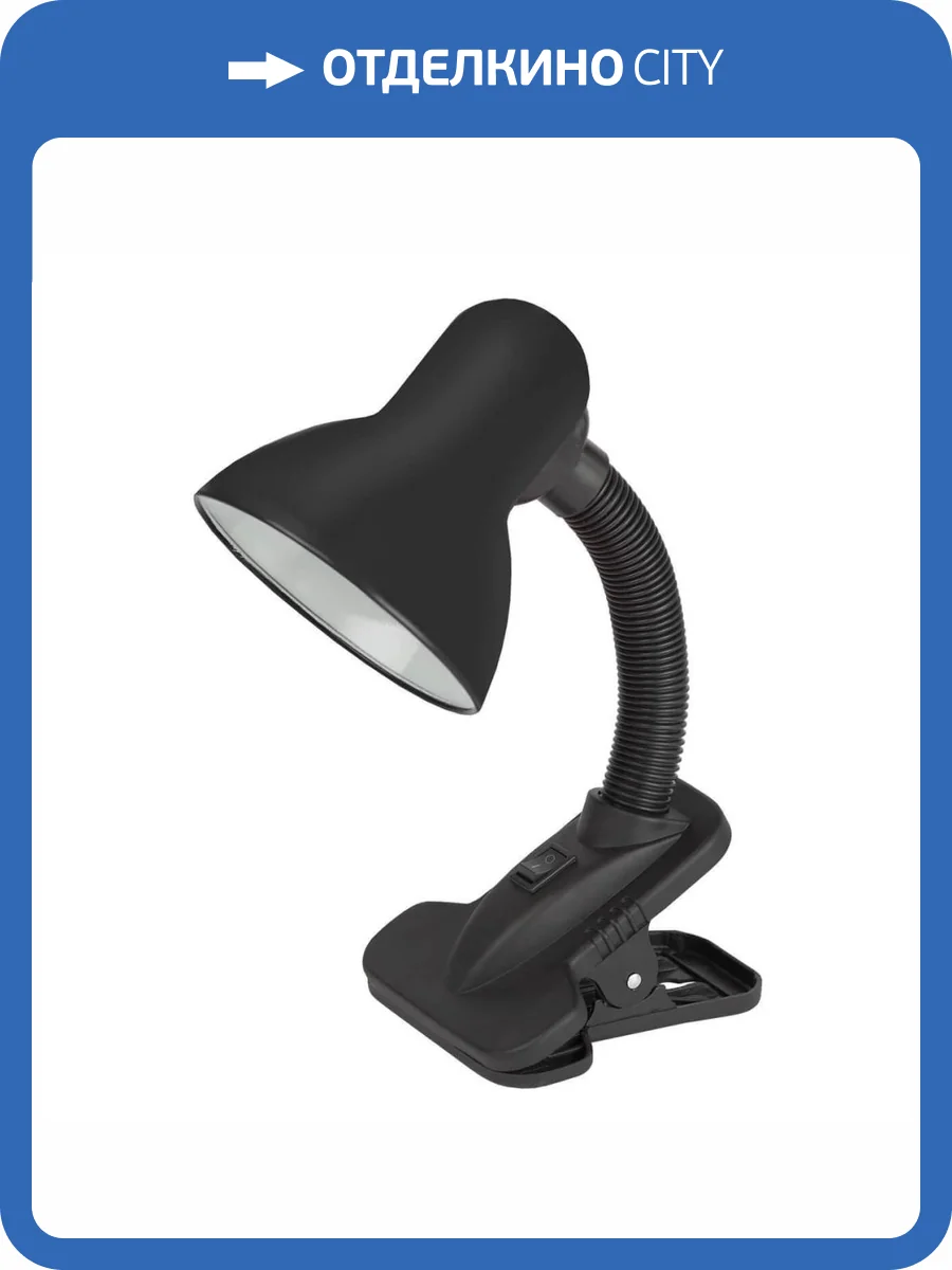 Настольная лампа ЭРА N-102-E27-40W-BK C0041424 фото 2