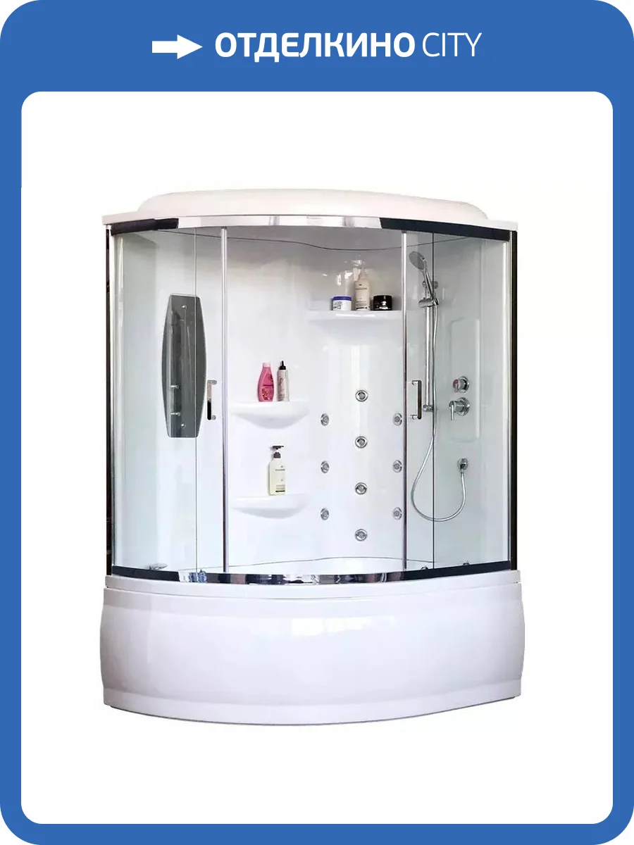 Душевой бокс Royal Bath RB150ALP-T-CH-L фото 5