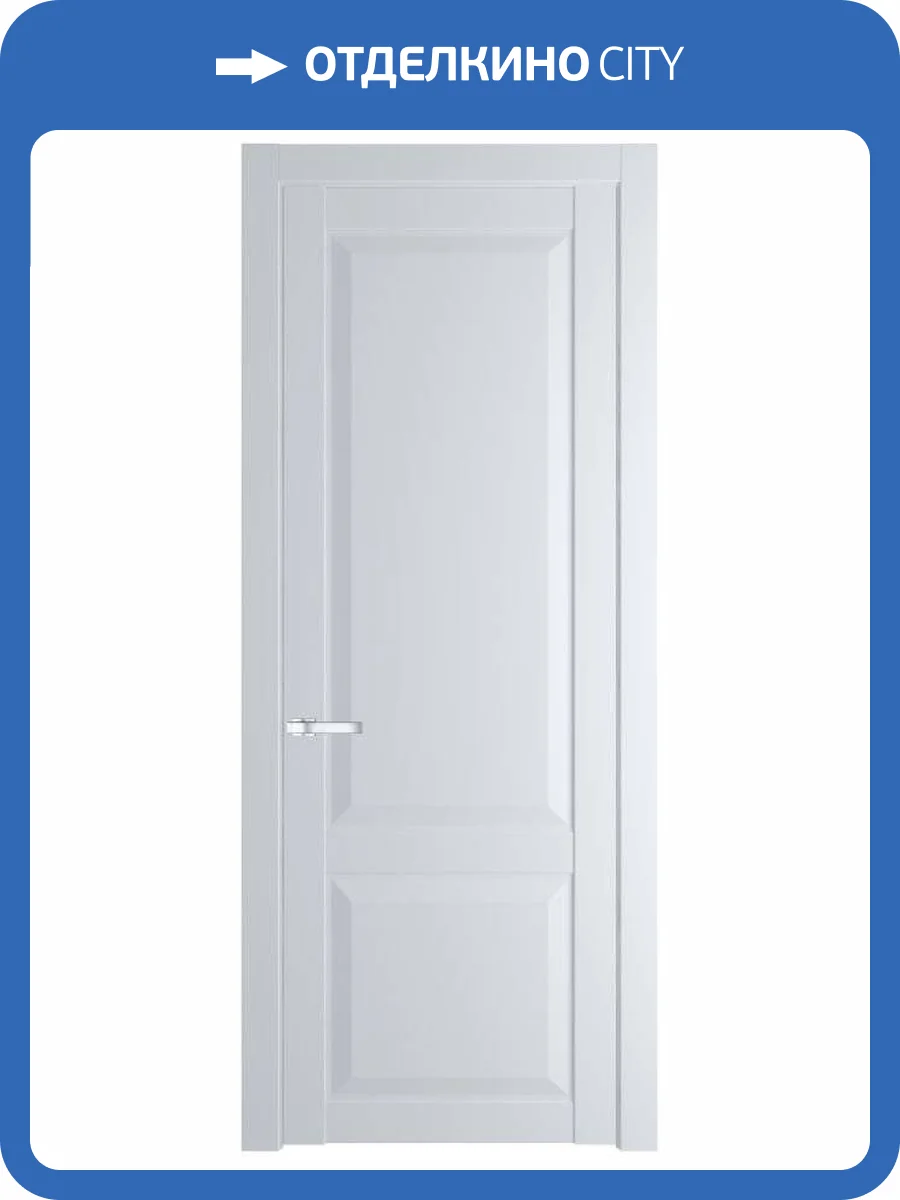Межкомнатная дверь Profil Doors 1.2.1 PD полотно Вайт 600x2000 фото 2