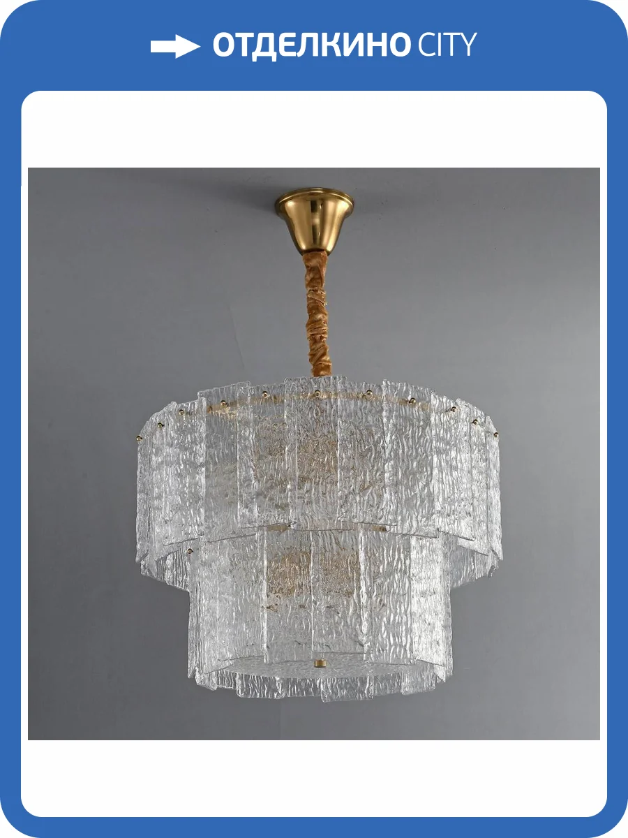 Подвесной светильник iLamp Manhattan P6315-D600 BR фото 5