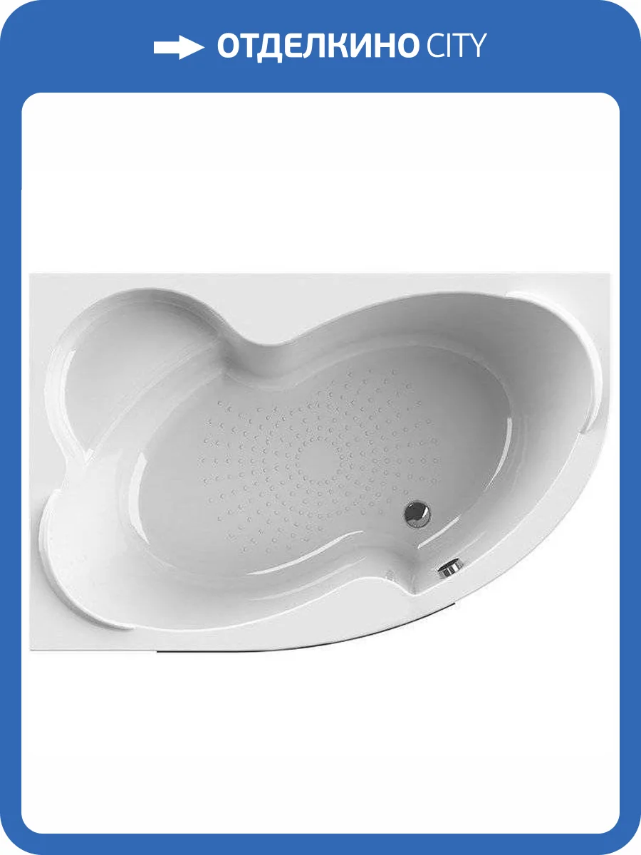 Акриловая ванна Radomir Vannesa Ирма 3 2-01-0-1-1-229 160x105 левая фото 6