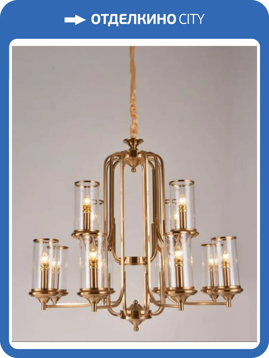 Люстра подвесная Alfa Light F1724-08 фото 2