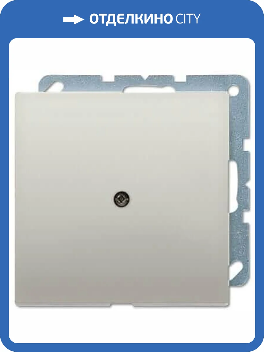 Вывод кабеля Jung LS 990 edelstahl ES2990A фото 2