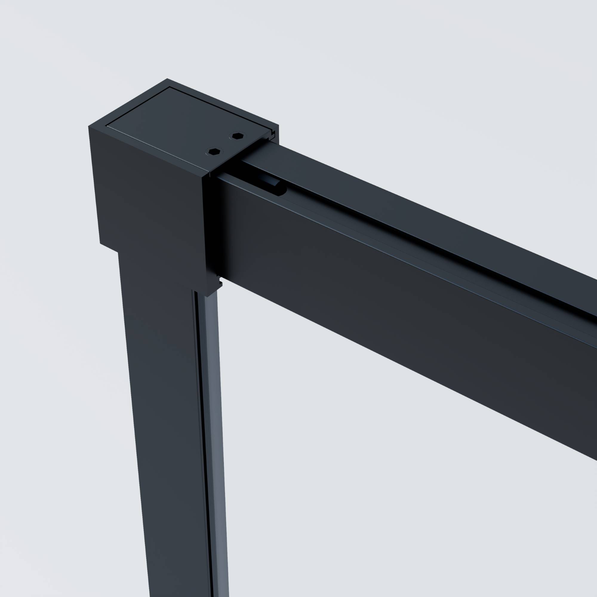 Душевой уголок Vincea Soft 2 VSR-3SO29013CLB профиль черный, стекло прозрачное, 130x90x200 фото 6