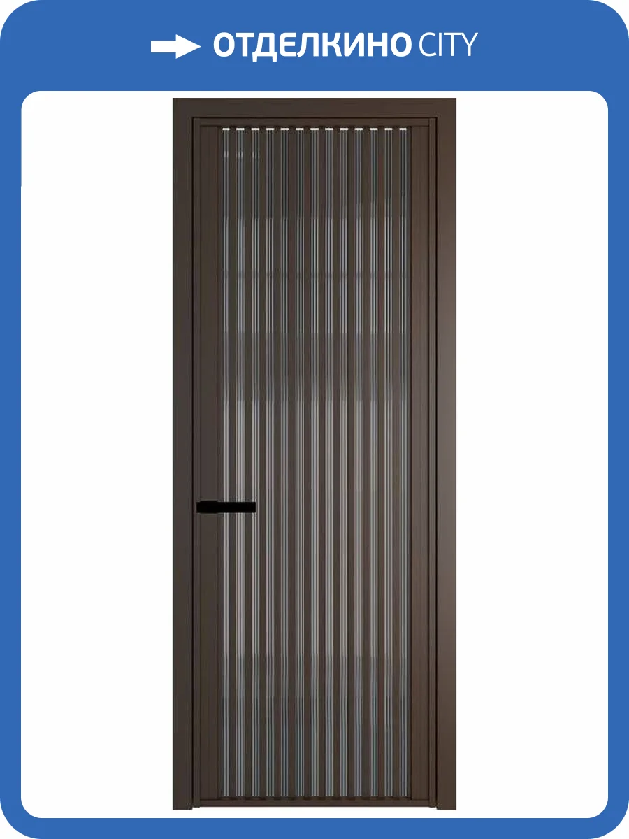 Межкомнатная дверь Profil Doors 3 AGP цвет профиля Деорэ, стекло безопасное 6 мм мору тонированное 600x2000 фото 2