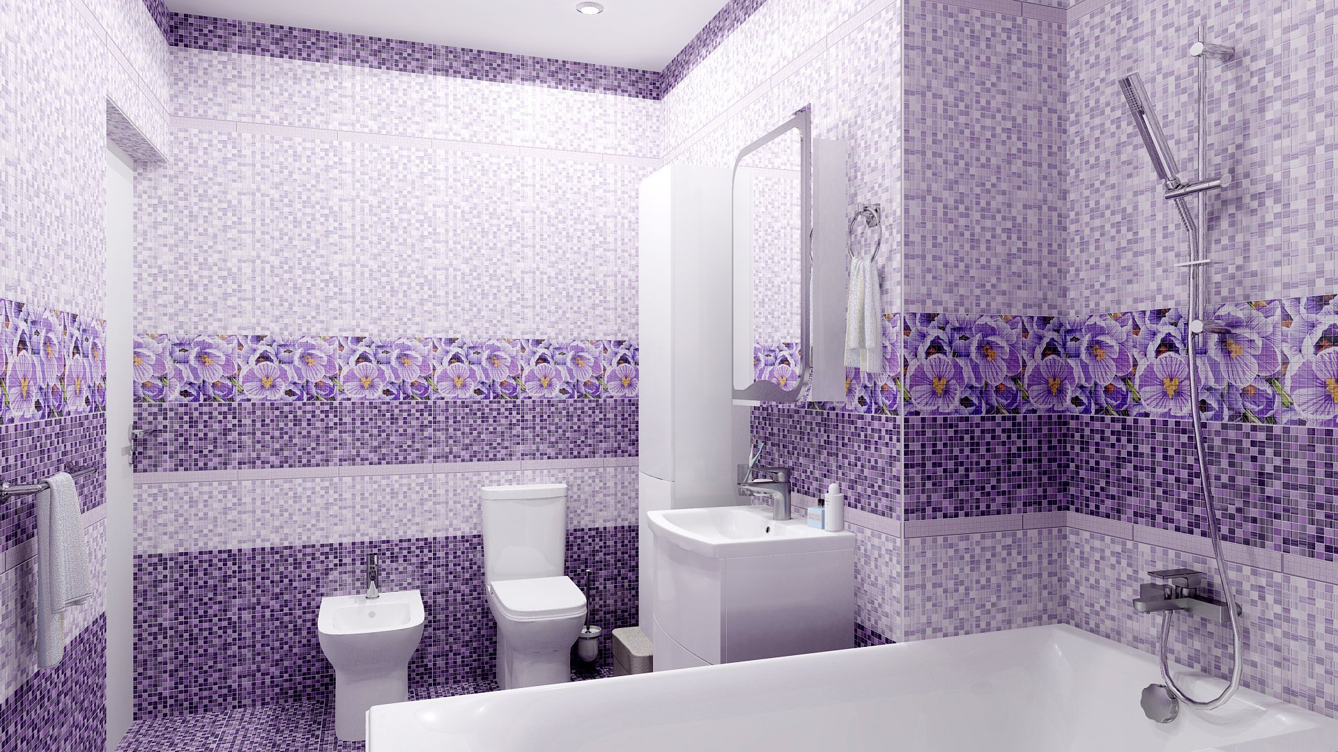 Cersanit Motive Violet фото 3