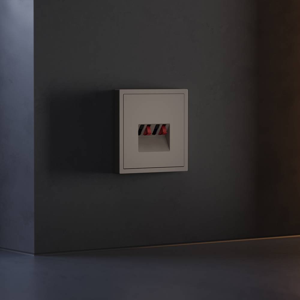 Лицевая панель для акустической розетки Voltum S70 VLS001514 капучино фото 4