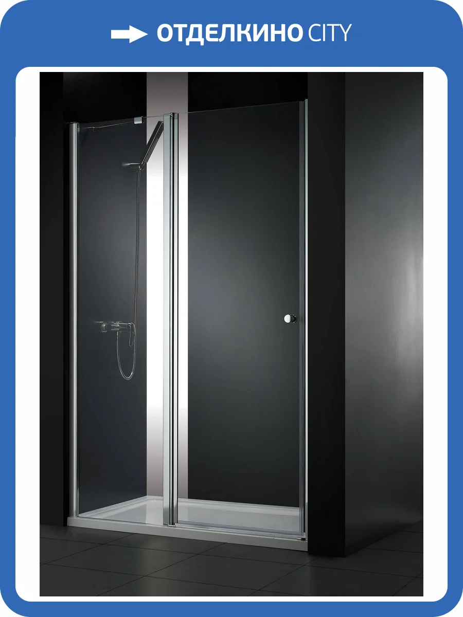 Душевая дверь в нишу Cezares ELENA-W-B-12-120-P-Cr-L профиль хром, стекло матовое, 120x195 фото 3