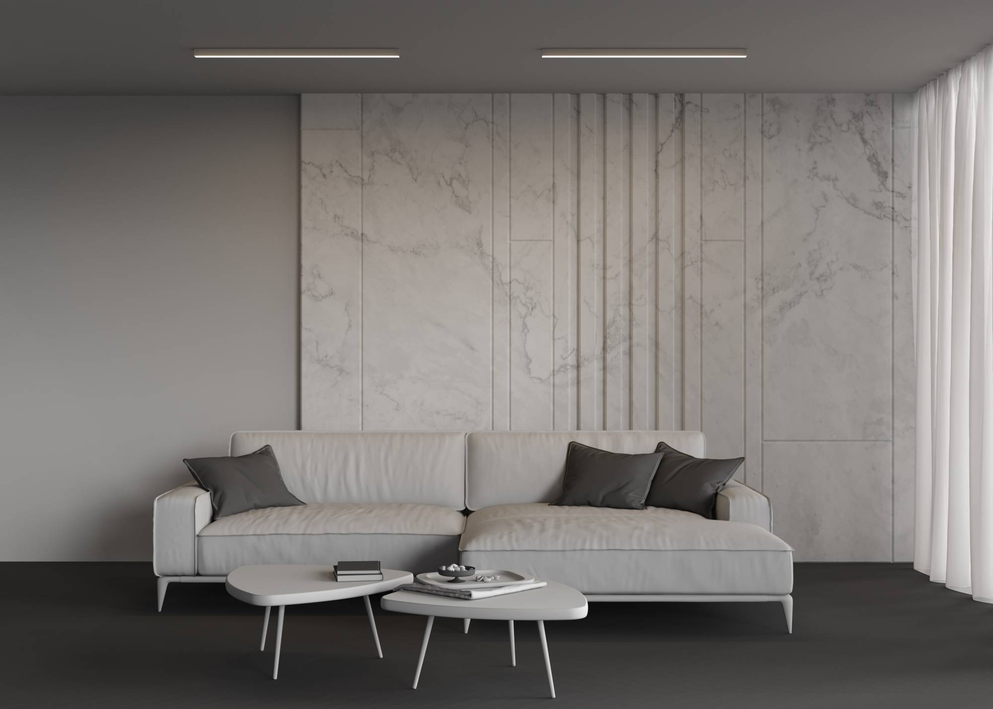 Потолочный линейный светодиодный светильник Technical LL311003 фото 7