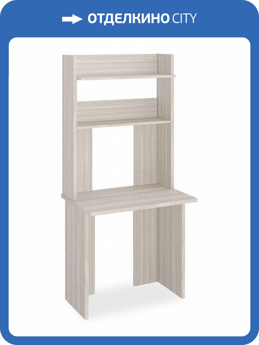 Стол компьютерный Merdes Домино Lite MER_SKL-Pryam80R-NKLH-80-K фото 2