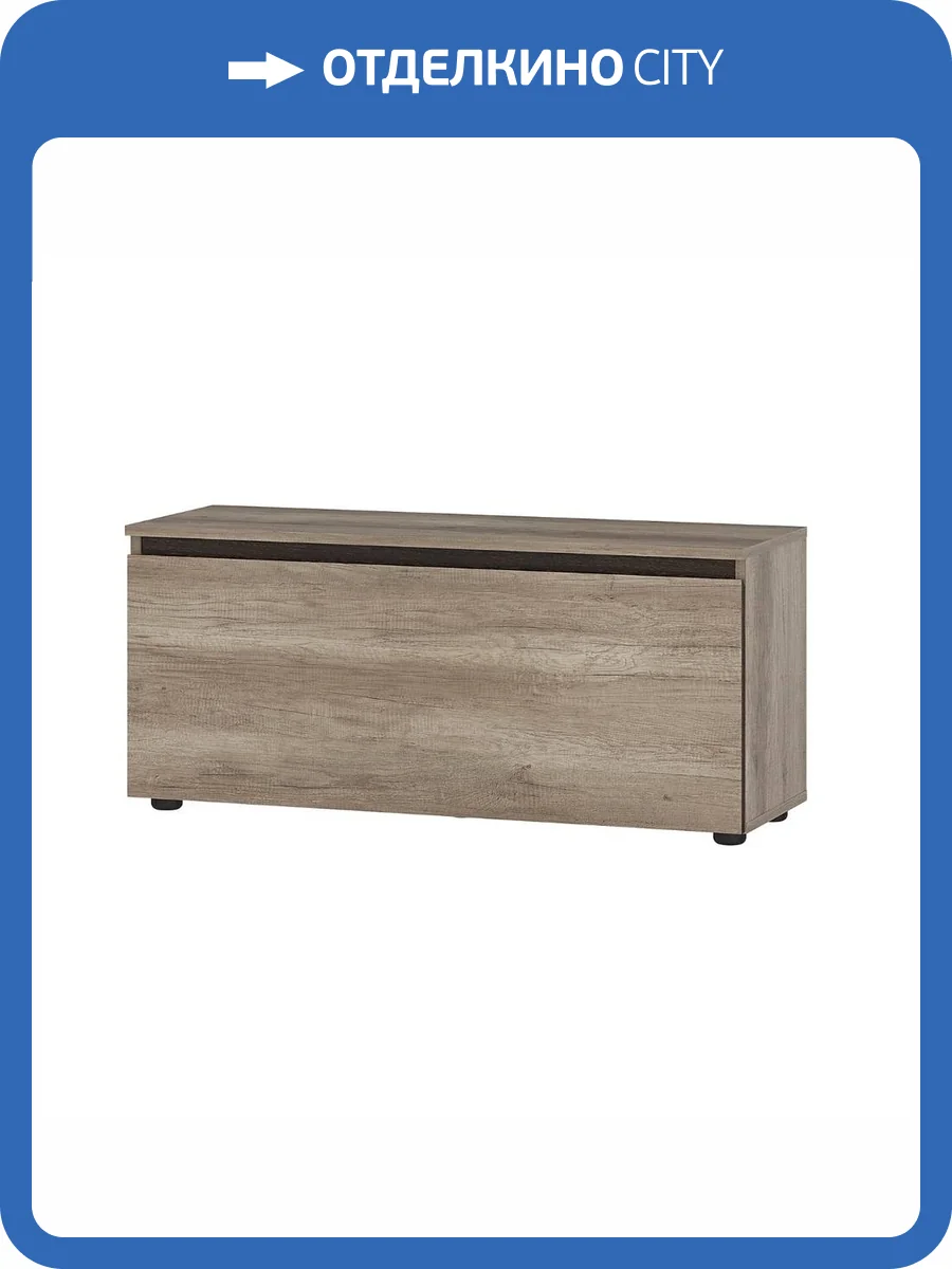 Тумба БТС МЕБЕЛЬ Энигма ТБ-16 00-00164035 дуб каньон, венге фото 5