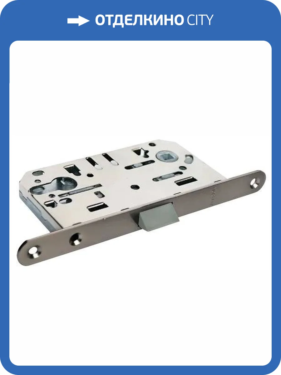 Защелка Morelli 1885P BN черный никель, бесшумная, под цилиндр фото 3