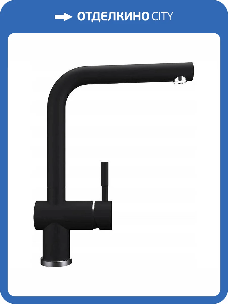 Смеситель для кухни Ulgran Quartz UQ-022-07 уголь фото 3