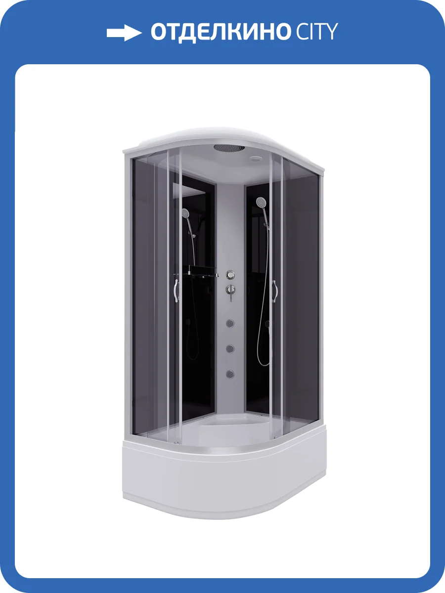 Душевая кабина Niagara Classic NG-2510-14RG (1200x800x2150) с высоким поддоном (40см) фото 18