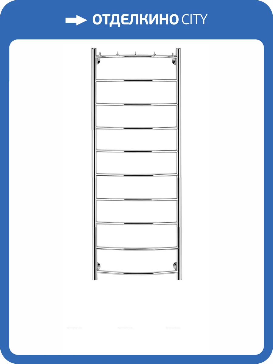Полотенцесушитель электрический Secado Милан 4603759406299 1 К 120x50, L, хром фото 3