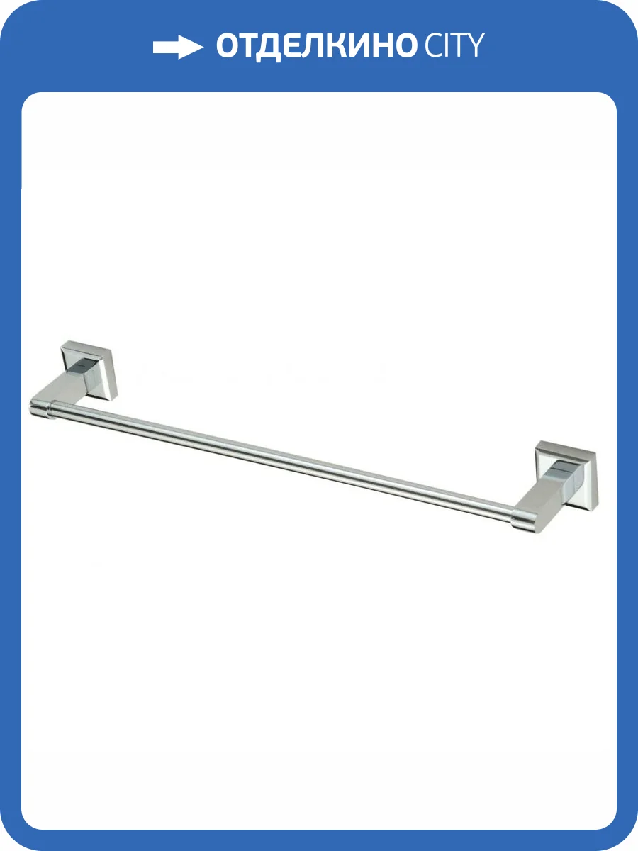 Держатель для полотенец прямой 40 см Savol 95 S-409524 хром фото 3