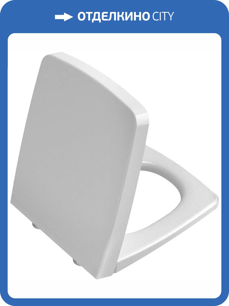 Крышка-сиденье VitrA Metropole 90-003-009 с микролифтом, петли хром фото 5