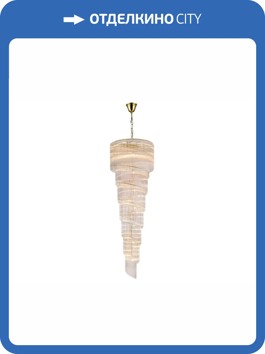 Подвесная люстра Newport 8900 8943/C gold фото 2