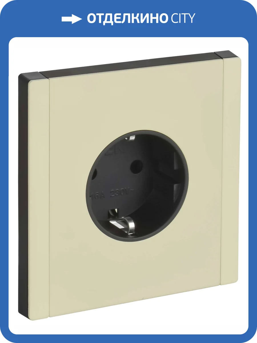 Розетка 1-местная с заземлением и шторками IEK Forte&Piano FP-R14-16-M-K41 серый сланец фото 7