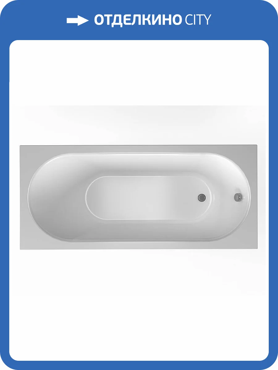 Акриловая ванна Erlit Modern 170x70 фото 5