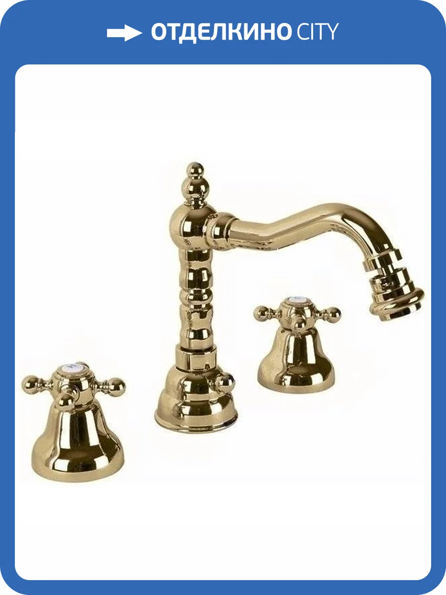 Смеситель для биде Cezares GOLF-BBS2-02 бронза фото 3