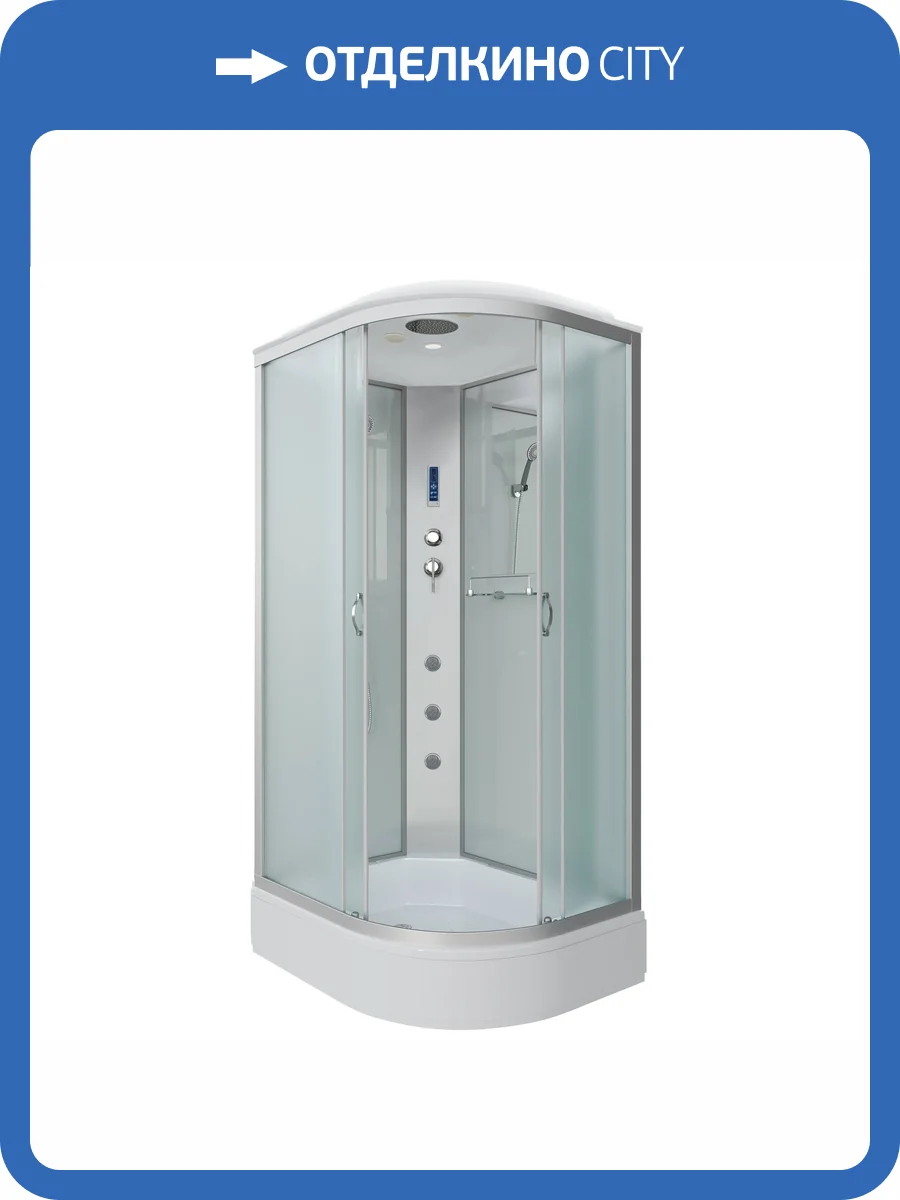 Душевая кабина Niagara Classic NG-33394-14LF (1300x900x2150) средний поддон (26см) фото 20