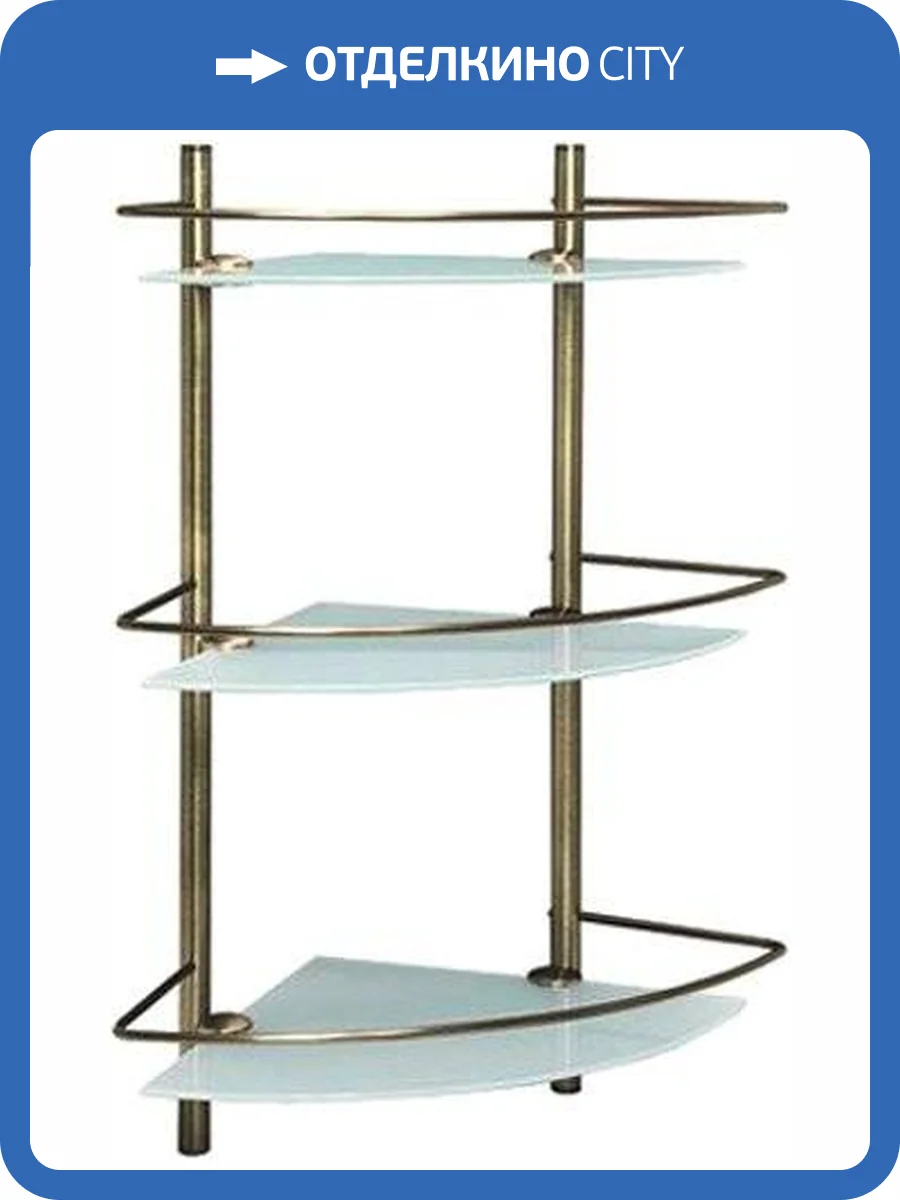 Полка Wasserkraft K-3533 угловая фото 3