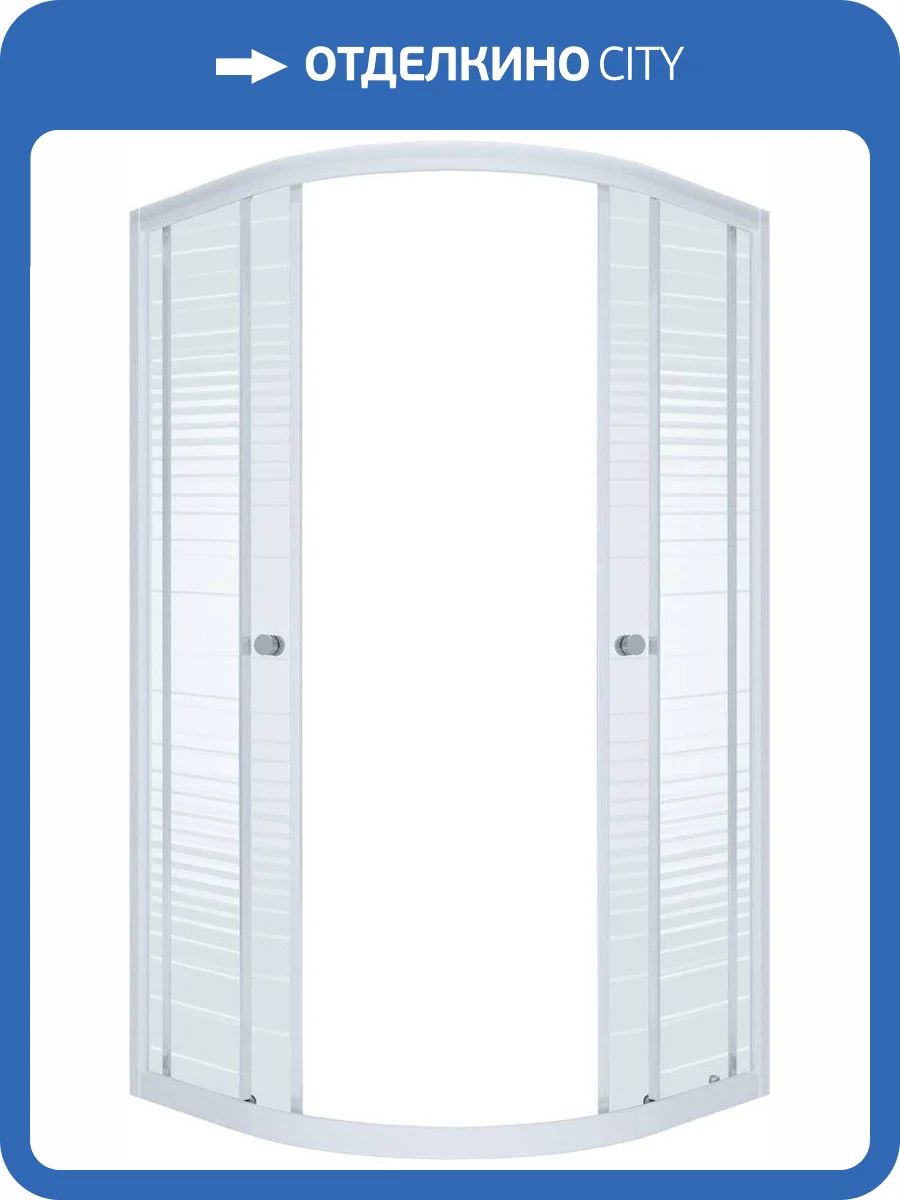 Душевой уголок Triton Стандарт 100х100 полосы фото 4