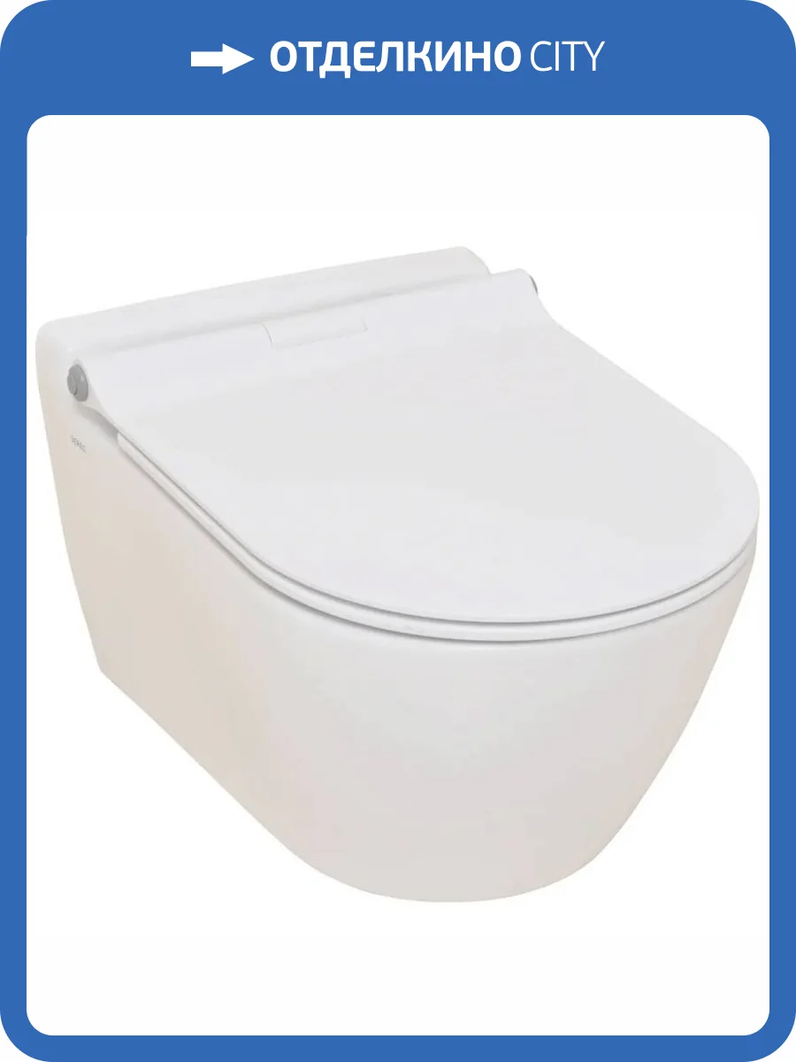 Унитаз подвесной Serel Smart SM25SL с крышкой-сиденьем микролифт фото 3